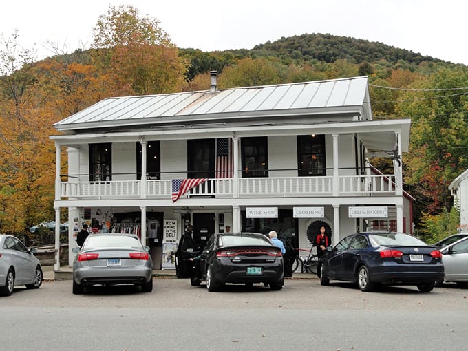 The Warren Store: Where Norman Rockwell meets Gordon Ramsay. Picture-perfect exterior, sandwich perfection inside!