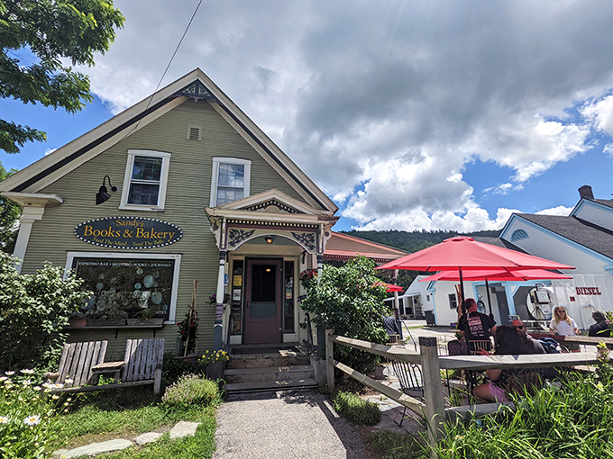 Victorian charm, modern flavors: Sandy's proves you can judge a book by its delicious, sandwich-filled cover.