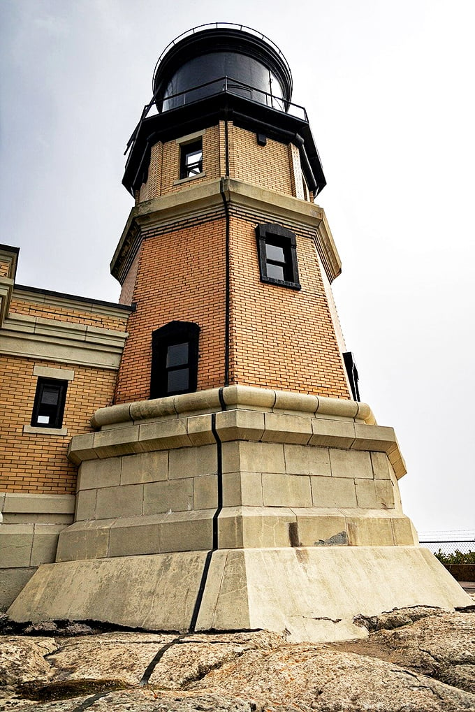 Up close and personal with Split Rock's tower. It's like the Empire State Building of the North Shore, minus the King Kong drama.