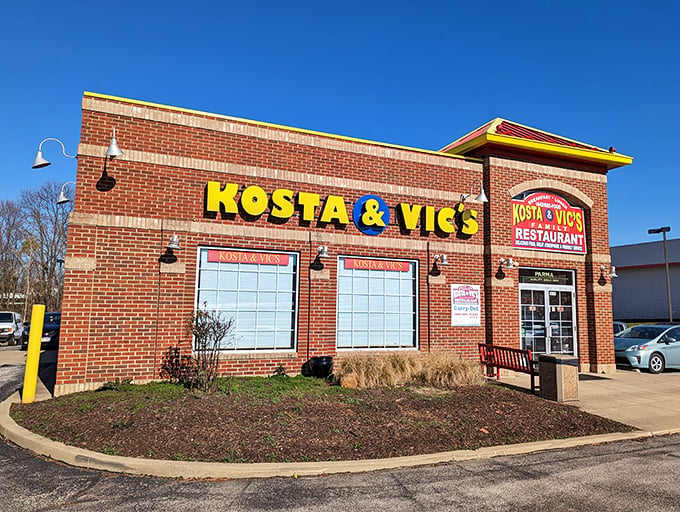 Greek classics meet American comfort food at Kosta & Vic's. It's a culinary United Nations!