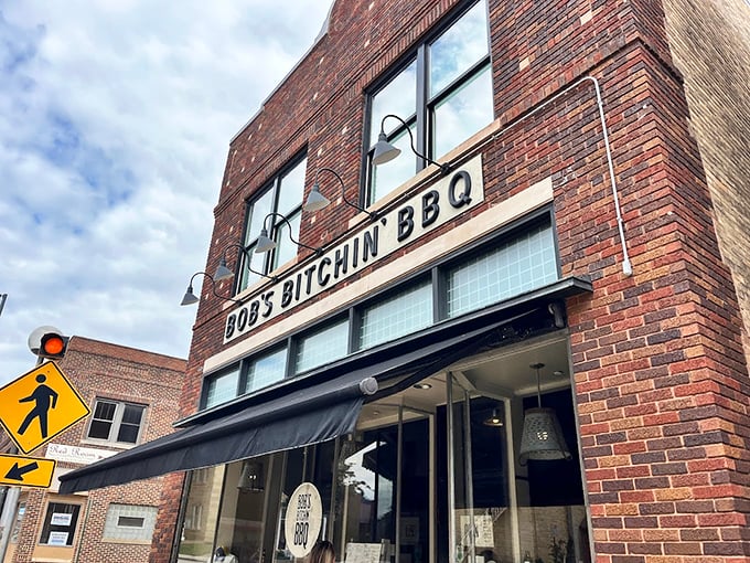 Bob's Bitchin' BBQ: Where the name is as bold as the flavors. This brick beauty is a siren song for meat lovers. Photo credit: Cody Johnson