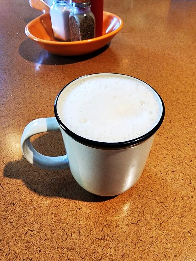 Spice up your life! This chai latte isn't just a drink, it's a warm hug in a mug. Perfect for those chilly Wisconsin mornings.