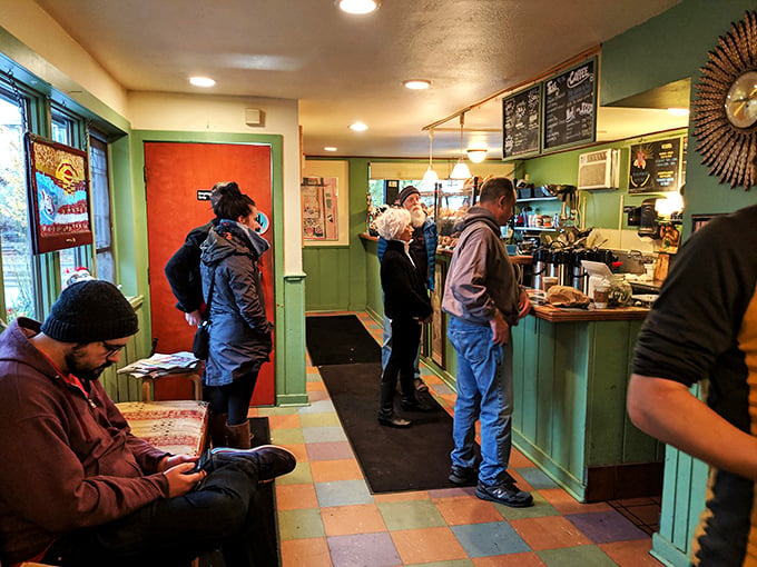 Where everybody knows your name... or at least your coffee order. Lazy Jane's bustling interior is like a cozy, caffeinated version of Cheers.