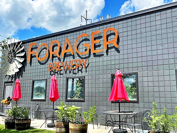 Part brewery, part botanical garden. Forager's unique building is a testament to their commitment to natural, foraged ingredients.