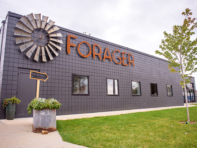 Forager Brewery: Where nature meets nurture. This modern barn-like structure houses wild flavors waiting to be discovered.