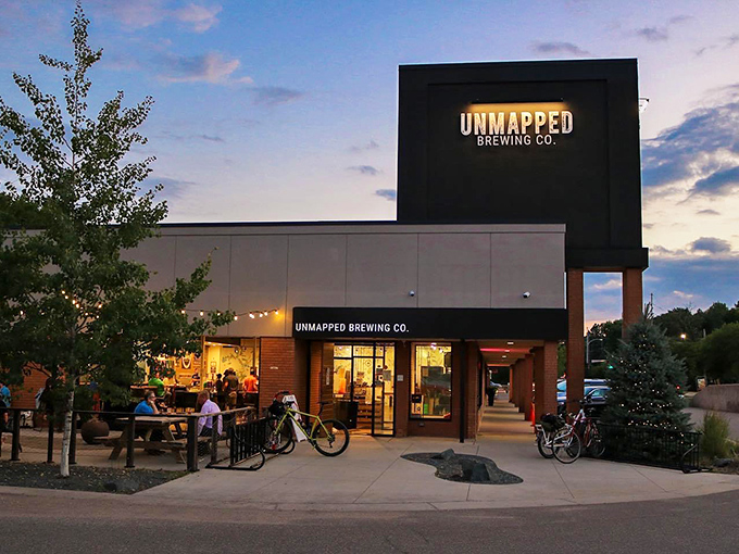 Unmapped Brewing: Where every sip is an adventure. This unassuming exterior hides a world of flavor exploration.