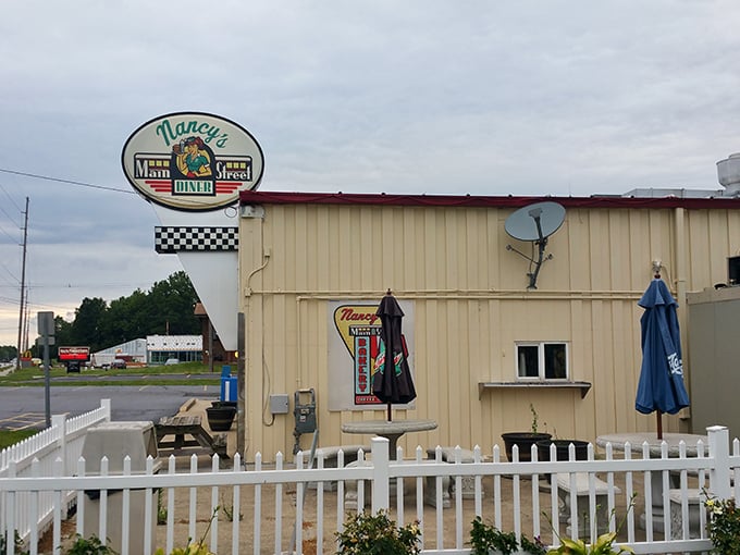 Roadside attraction alert! Nancy's silver exterior houses golden memories and mouthwatering meals.