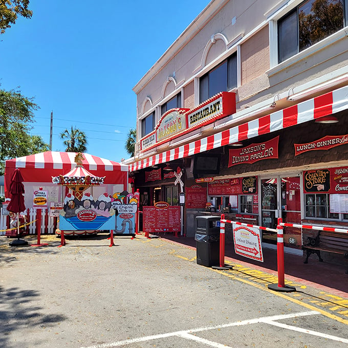 Jaxson's: Where nostalgia comes with sprinkles! This retro wonderland serves up scoops of Americana faster than you can say "I Love Lucy."