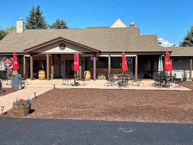 Boondocks BBQ: Where rustic charm meets smoky perfection. This porch is calling your name – and your appetite! Photo credit: gary pena