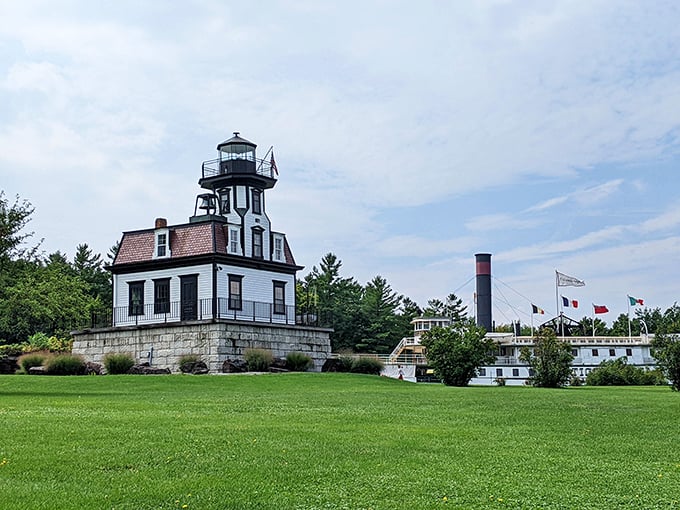 Shelburne Museum: Where history meets whimsy! It's like your grandma's attic, if grandma collected steamboats and carousels.