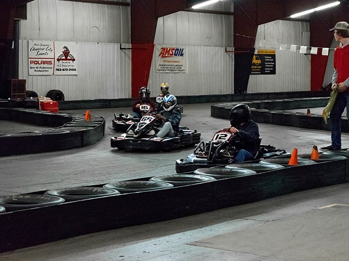 Buckle up, buttercup! This isn't your grandma's bingo night – it's a high-octane adventure where the only hot dish is the burning rubber on the track.