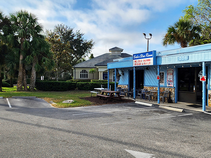 Welcome to Babe's Blue Room, where the exterior might say "dive bar," but the interior screams "culinary treasure trove." This unassuming spot is about to rock your taste buds!