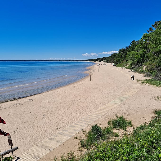 Welcome to nature's playground! Cave Point County Park offers a slice of Wisconsin paradise that'll make you forget all about your Netflix queue.