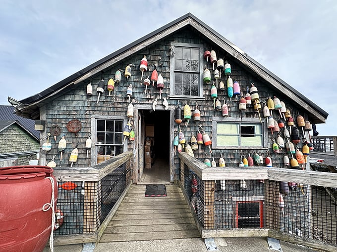 Perched on the water's edge, Thurston's Lobster Pound looks like a postcard come to life. It's the kind of place that makes you want to quit your job and become a lobsterman.