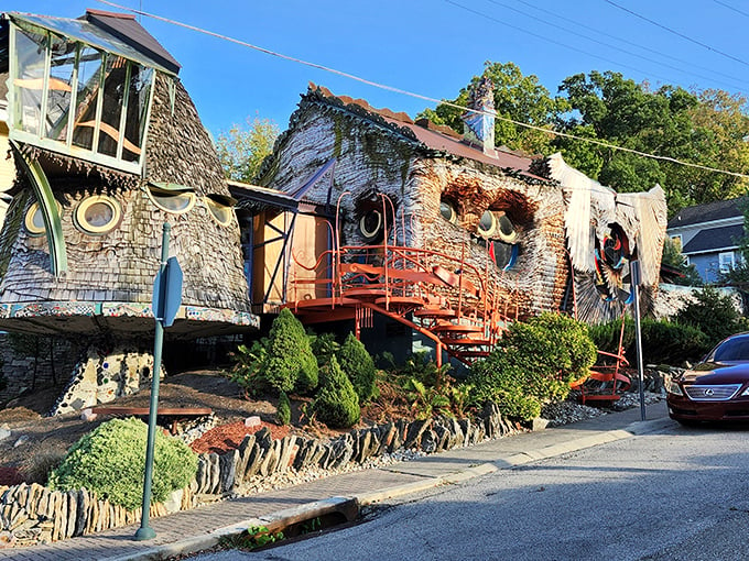 Whimsical wonderland or architectural acid trip? This fantastical facade proves that sometimes, reality is stranger—and more delightful—than fiction.