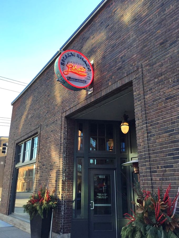 Lobster meets comfort food! Smack Shack's sign is like a beacon of hope for hungry sailors… and landlubbers alike.