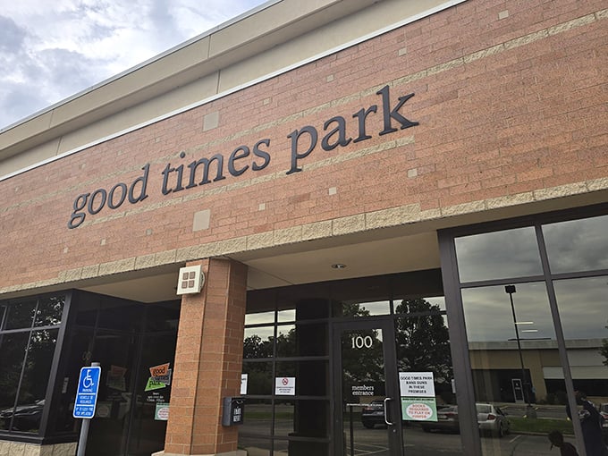 Welcome to Good Times Park: Where fun comes in brick-sized packages and laughter echoes off the walls!