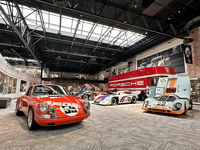 Welcome to car heaven! The Brumos Collection is where automotive dreams come true, and history purrs like a well-tuned engine.