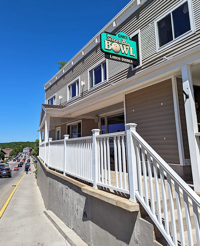 Navigate your way to Sister Bay Bowl – where the fish is as fresh as the lakeside breeze!