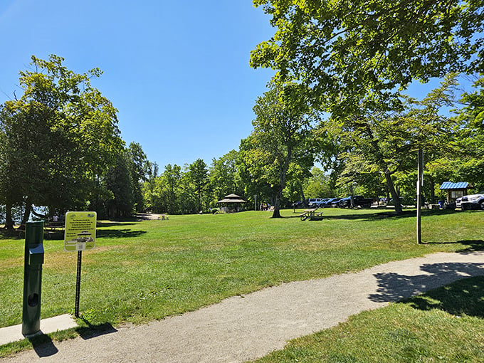 Welcome to nature's playground! Cave Point County Park offers a slice of Wisconsin paradise that'll make you forget all about your Netflix queue.