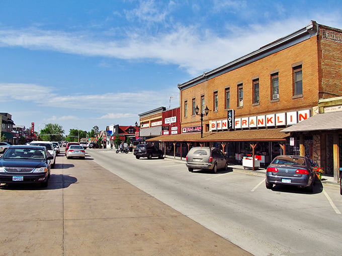 Park Rapids: Where Main Street is wider than your grandma's stories and twice as charming. Norman Rockwell would've had a field day here!