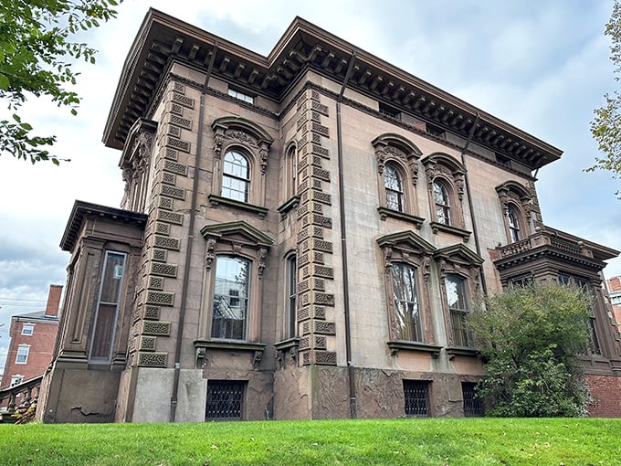 Victoria Mansion: Where Gatsby meets Maine! This Italian villa-style stunner is so opulent, it makes Newport mansions look like beach shacks.