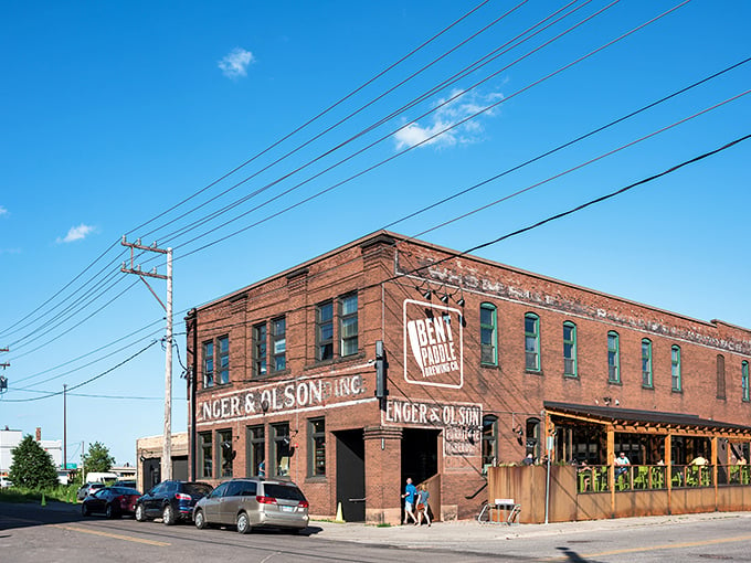 Bent Paddle: Proof that great things come in unassuming packages. This converted warehouse is a playground for beer enthusiasts.