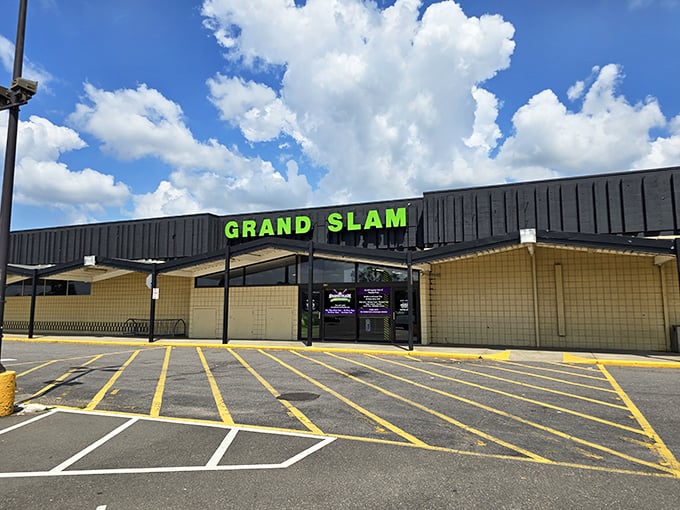 Step into Grand Slam and feel the years melt away. It's like a time machine, but with better lighting and fewer paradoxes.