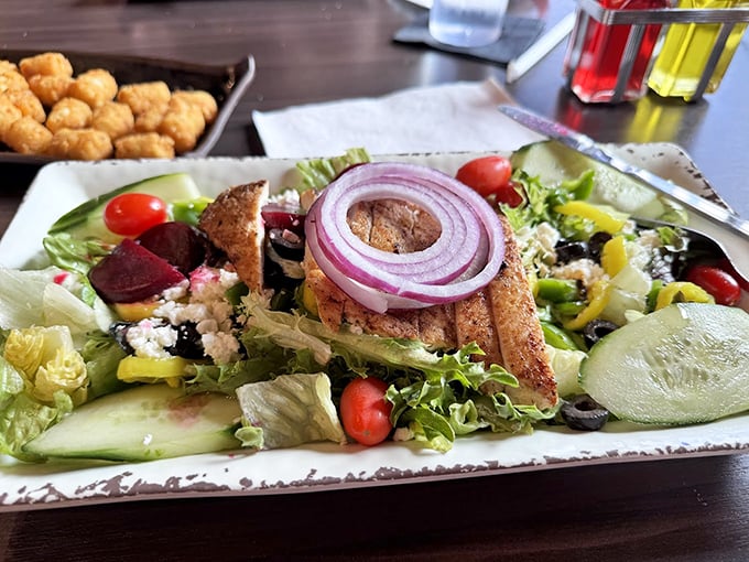 Who said salads can't be exciting? This colorful ensemble is like a party for your palate, minus the guilt trip.