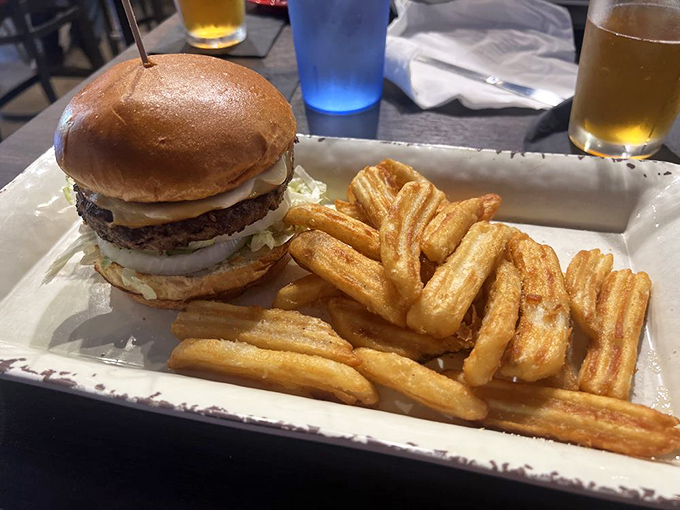 Behold, the choose-your-own-adventure of burgers! It's like playing God, but with toppings instead of lightning bolts.