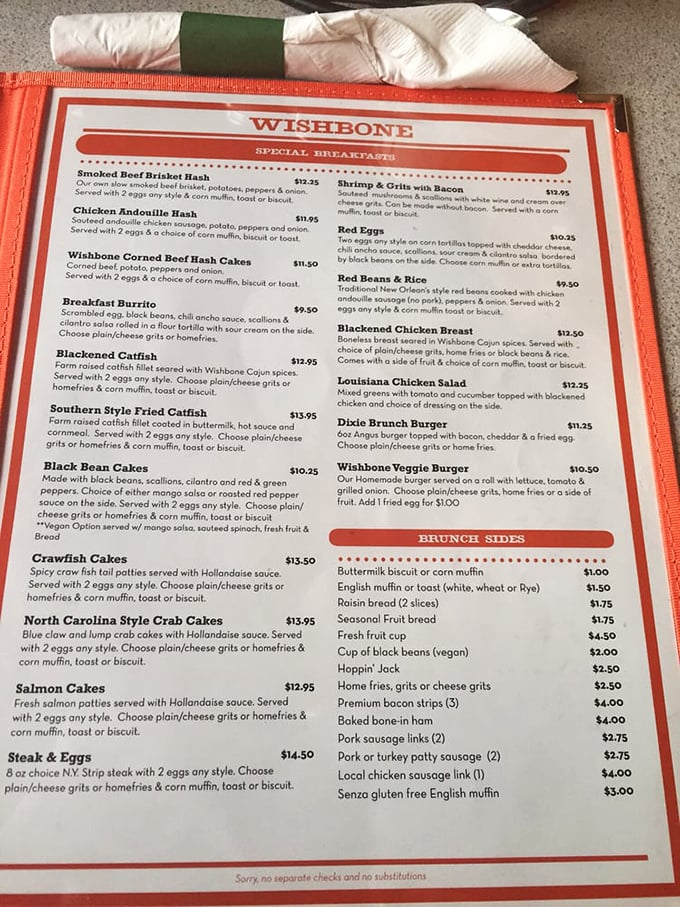 Decisions, decisions! This menu is a treasure trove of comfort food classics that'll make your taste buds do a happy dance.