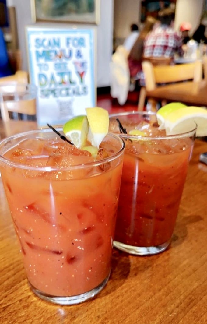 Bloody Marys so good, they'll make you wish it was always morning. These drinks are like sunrise in a glass – with a kick!