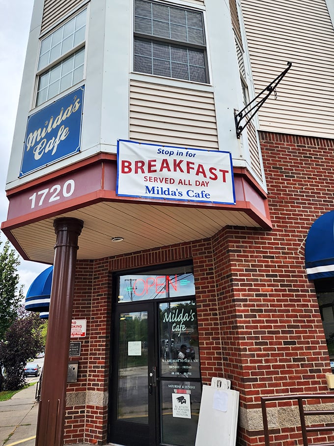 Neon sign, classic diner vibes. Step inside for a sandwich that's been perfected since before Elvis was on the radio.