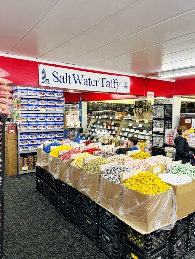 Salt Water Taffy: the treat that makes you feel like you're on vacation, even if you're just in your living room.