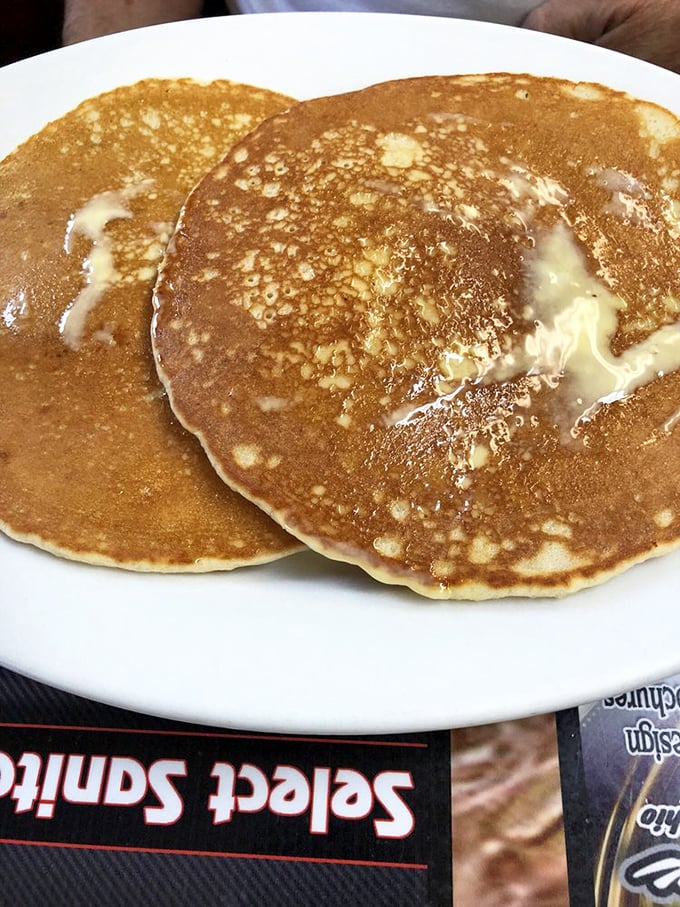 Pancake perfection! These golden discs are fluffier than a cloud's pillow and twice as comforting.