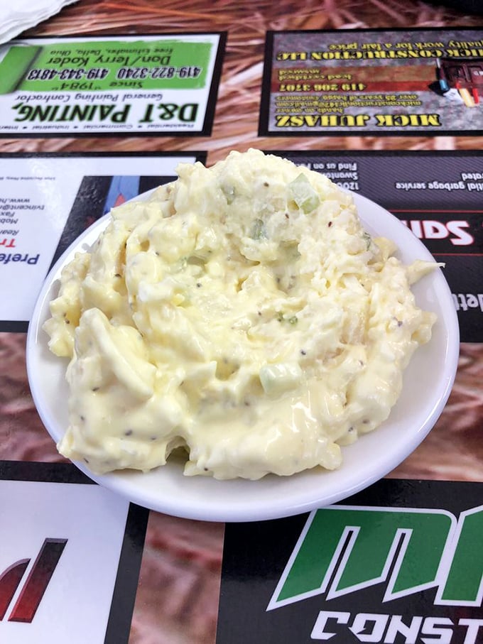 Potato salad or culinary artwork? This creamy side dish is so good, it might just steal the spotlight from the main course.