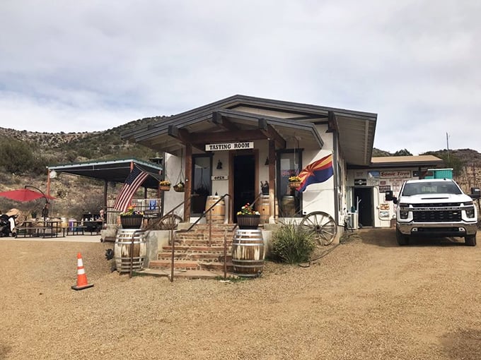 Javelina Leap: Where the Wild West meets Willamette Valley! Sip, don't spur, your way through this frontier-town tasting room.