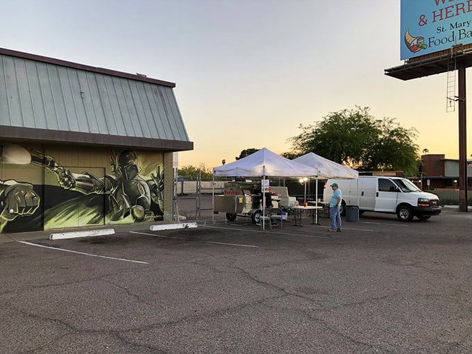 Nogales Hot Dogs: Night-time hot dog nirvana! This food truck setup is like a block party for your taste buds.