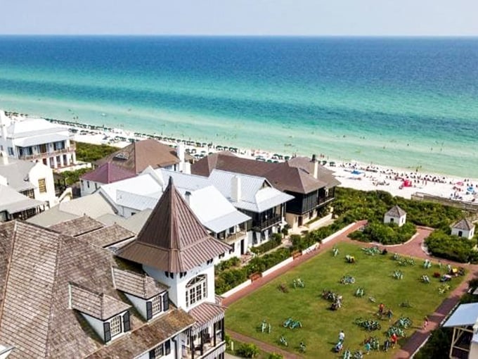 Imagine if a quaint European village had a summer fling with a Florida beach. The result? The picture-perfect charm of Rosemary Beach.