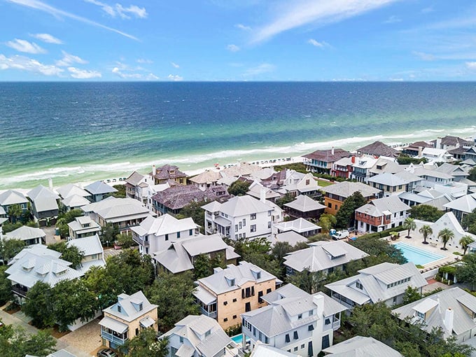 Rosemary Beach: Where coastal living gets a touch of European flair. This planned community is like a love letter to seaside elegance.