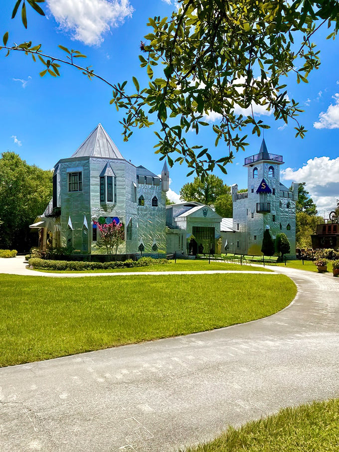 Part medieval fortress, part recycling project, Solomon's Castle is Florida's answer to Hogwarts – with a touch of Tim Burton.