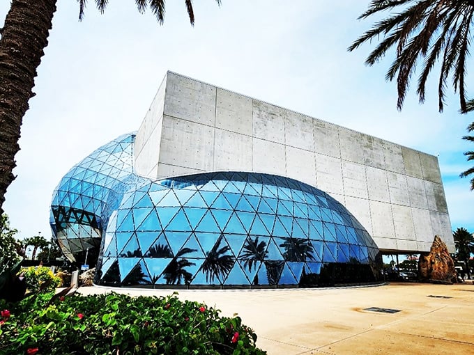 Salvador Dali meets Florida sunshine. This museum is trippier than your college roommate's blacklight posters.