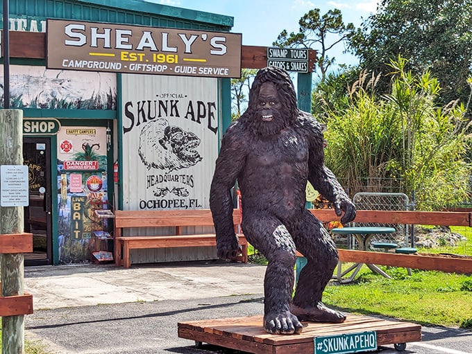 Bigfoot's smelly cousin? The Skunk Ape Research HQ is Florida's answer to Loch Ness – with extra humidity.