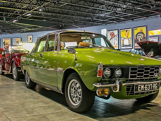 The Jetsons called – they want their car back! This quirky green machine is straight out of a retro-futuristic fantasy.