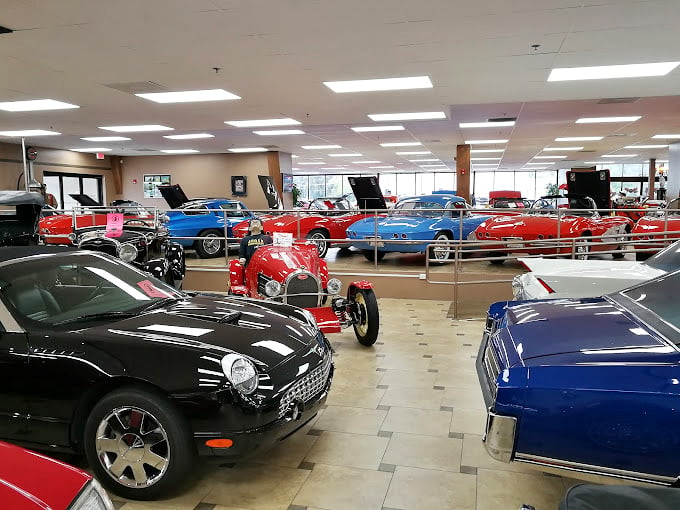 A candy store for grown-ups. This showroom of classics will have you reaching for your wallet faster than you can say 