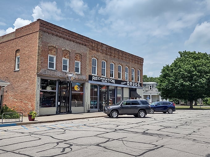 Arcadia: America's Playable Arcade Museum: Small-town charm meets big-time gaming! This brick facade hides a treasure trove of pixelated history.