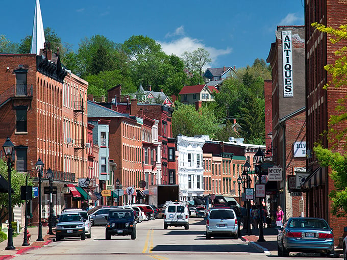 Galena's Main Street: A time capsule with boutiques. Stroll past 19th-century facades, half-expecting to bump into Ulysses S. Grant discussing battle plans over artisanal coffee.