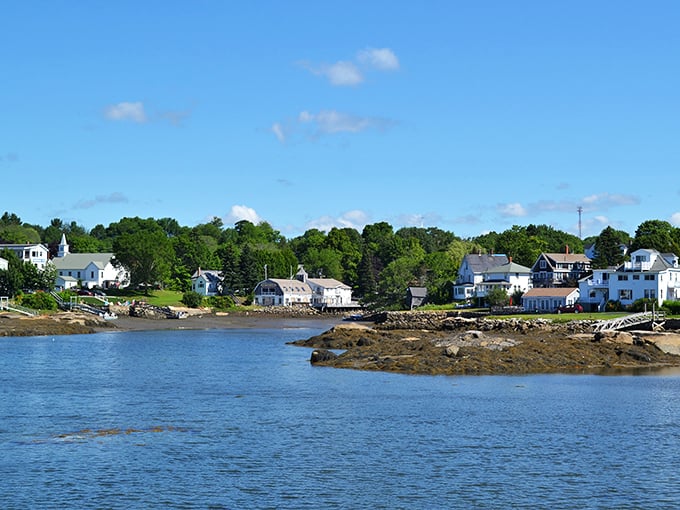 Where every view is suitable for framing. This seaside town makes you want to trade your car for a sailboat.