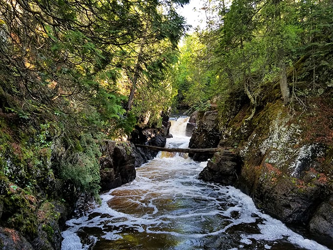 Talk about a stairway to heaven! These falls are nature's way of showing off its best dance moves. Encore, please! Photo credit: Andrew Bartelsmeyer