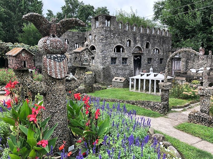 "Rocky road to wonderland! This garden proves that one man's stones are another man's masterpiece."